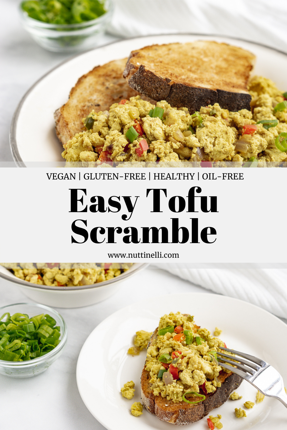 Forget About Eggs, Make This Easy Tofu Scramble! - Nutti Nelli