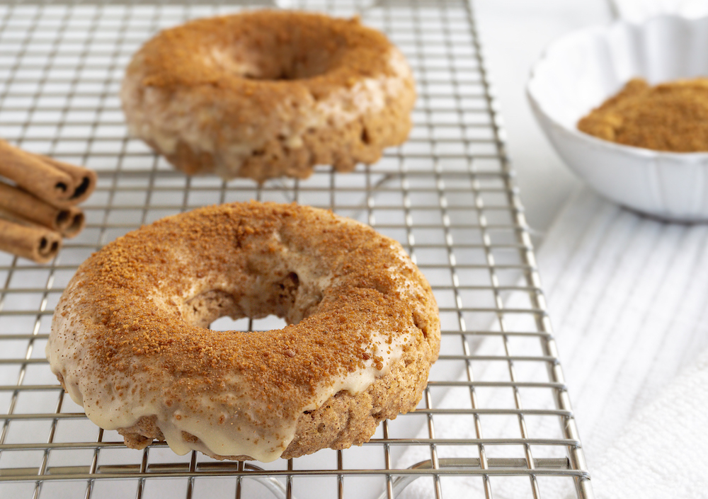 Apple Spice Donuts – Topped with a Silky Smooth Maple Glaze