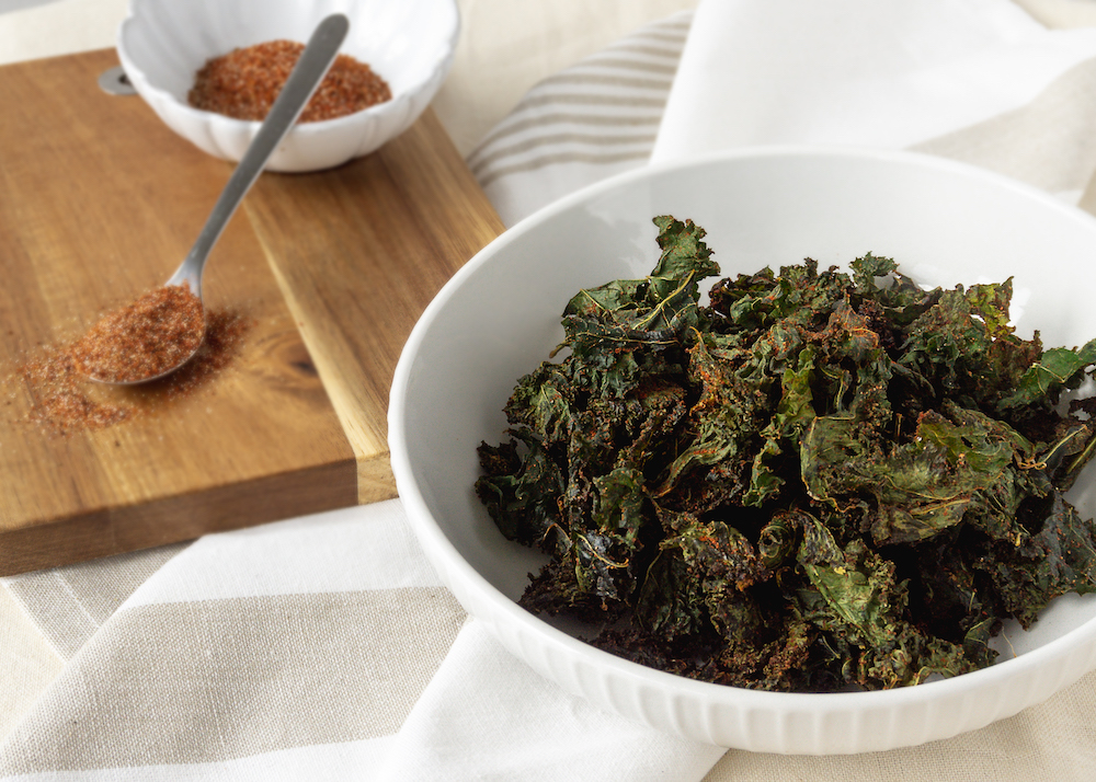 BBQ Easy Kale Chips