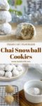 Vegan Snowball Cookies Pin