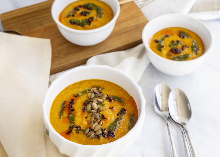 Curried Butternut Squash Soup – The Best Soup for Thanksgiving!