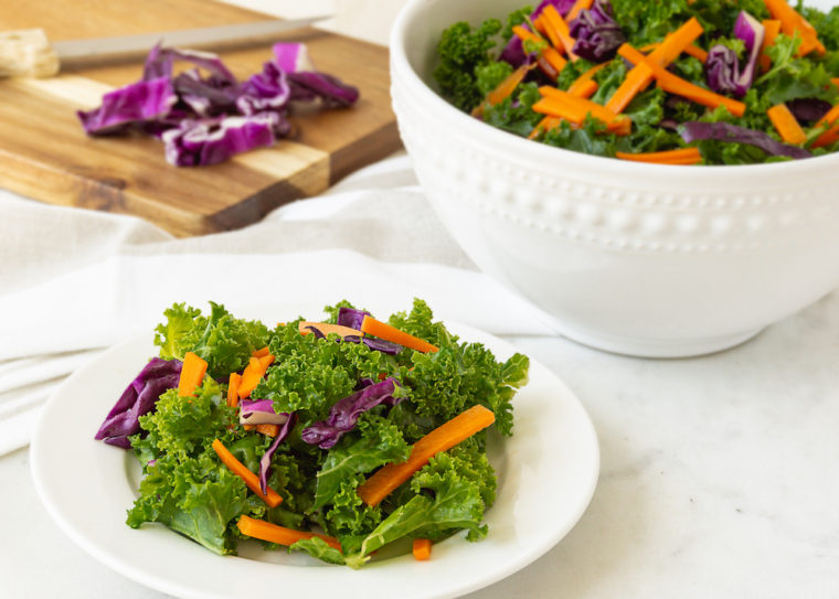 Easy Kale Salad – Will Make you Appreciate Kale