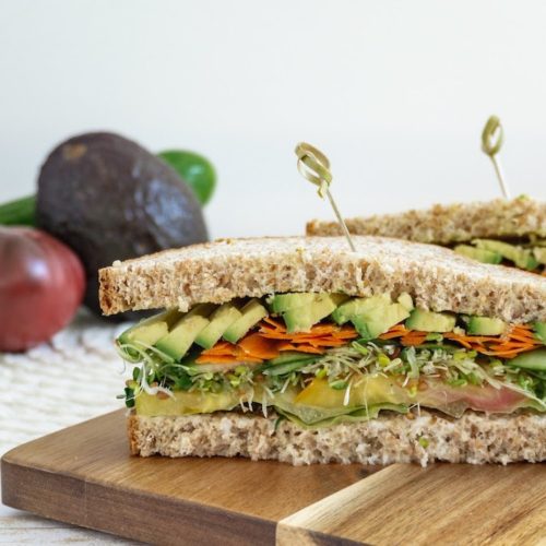 Easy Vegan Sandwich