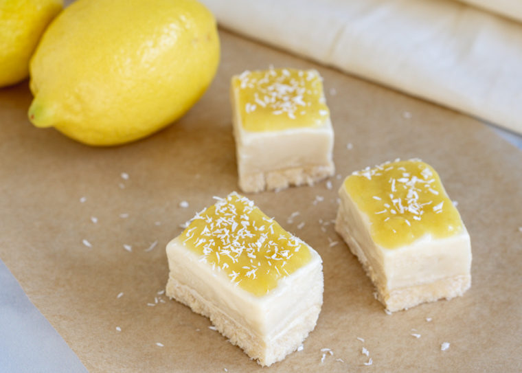 Lemon Ice Cream Bars – A Great Refreshing Treat to Enjoy