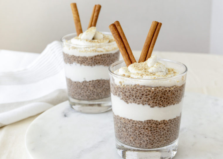 Snickerdoodle Chia Seed Pudding – A Great Quick and Easy Dessert!