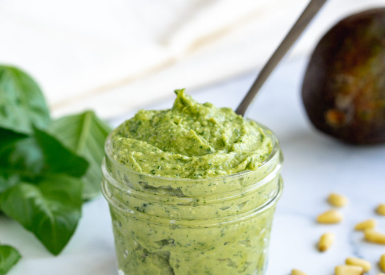 Avocado Pesto – Made Oil-Free and Great to Spread