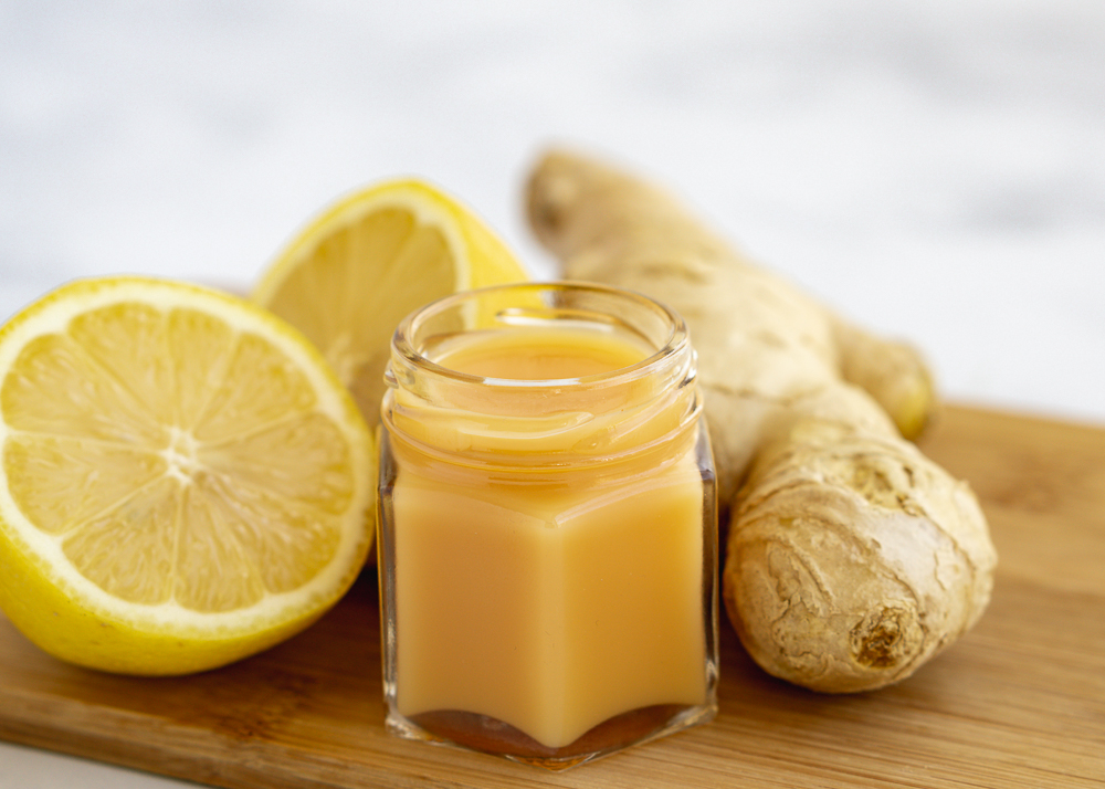 Lemon Ginger Wellness Shots - A Great Way to Start the Day - Nutti Nelli