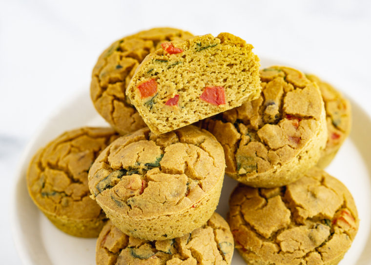 Chickpea Frittata Muffins – A Great, Filling Way to Start Your Morning!